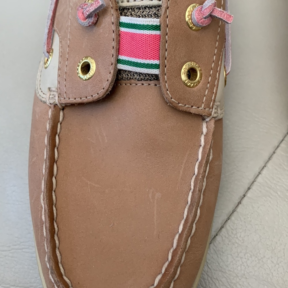 Sperry Top-Sider Bluefish Tie-Free Boat Shoe, Linen - Picture 3 of 11